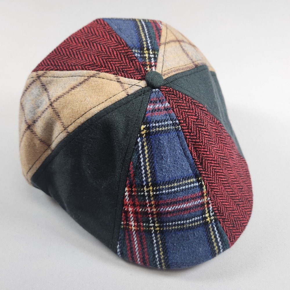 Boston Scally Christmas 'Nutcracker' 8-Panel Patchwork Cap - Extra Large [XL]